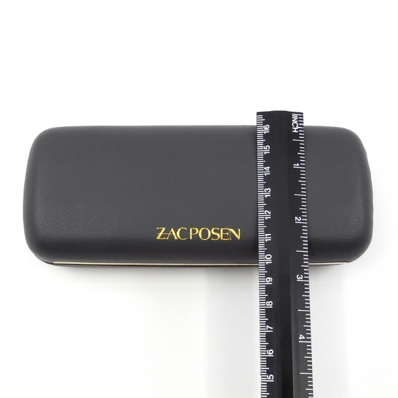 ZAC POSEN Grey & Gold Eyeglasses Case - Picture 6 of 6